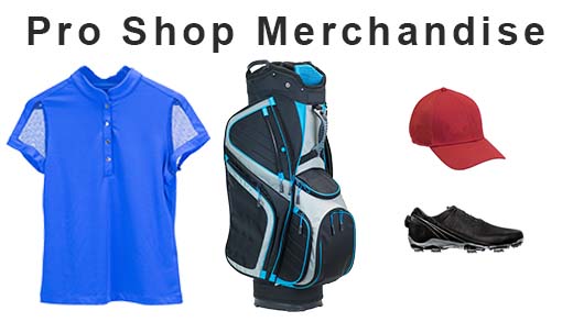 Golfer Check-in Proshop Merchandise