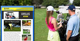 Golf Point of Sale Software Email Marketing